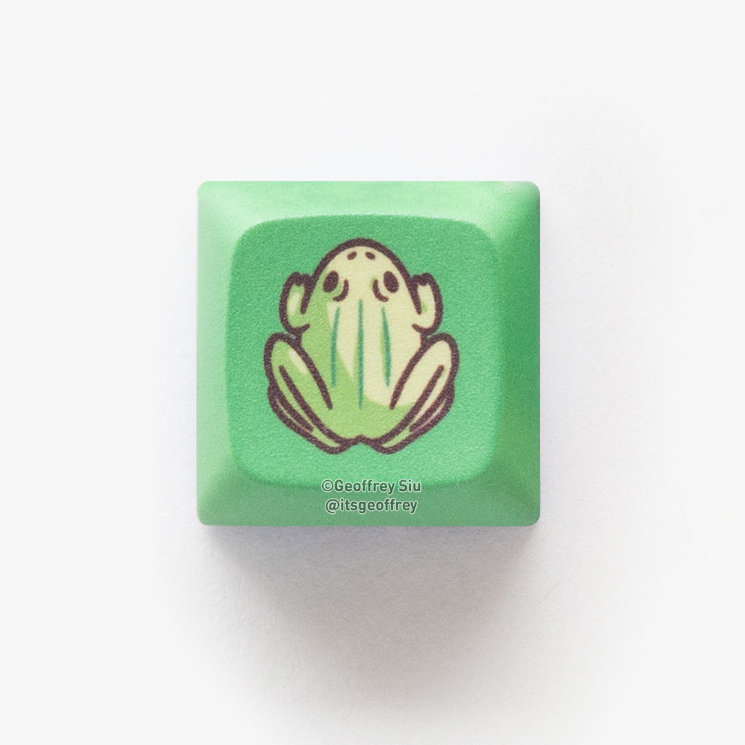 Frog Individual Keycaps – Geoffrey Siu Art LLC