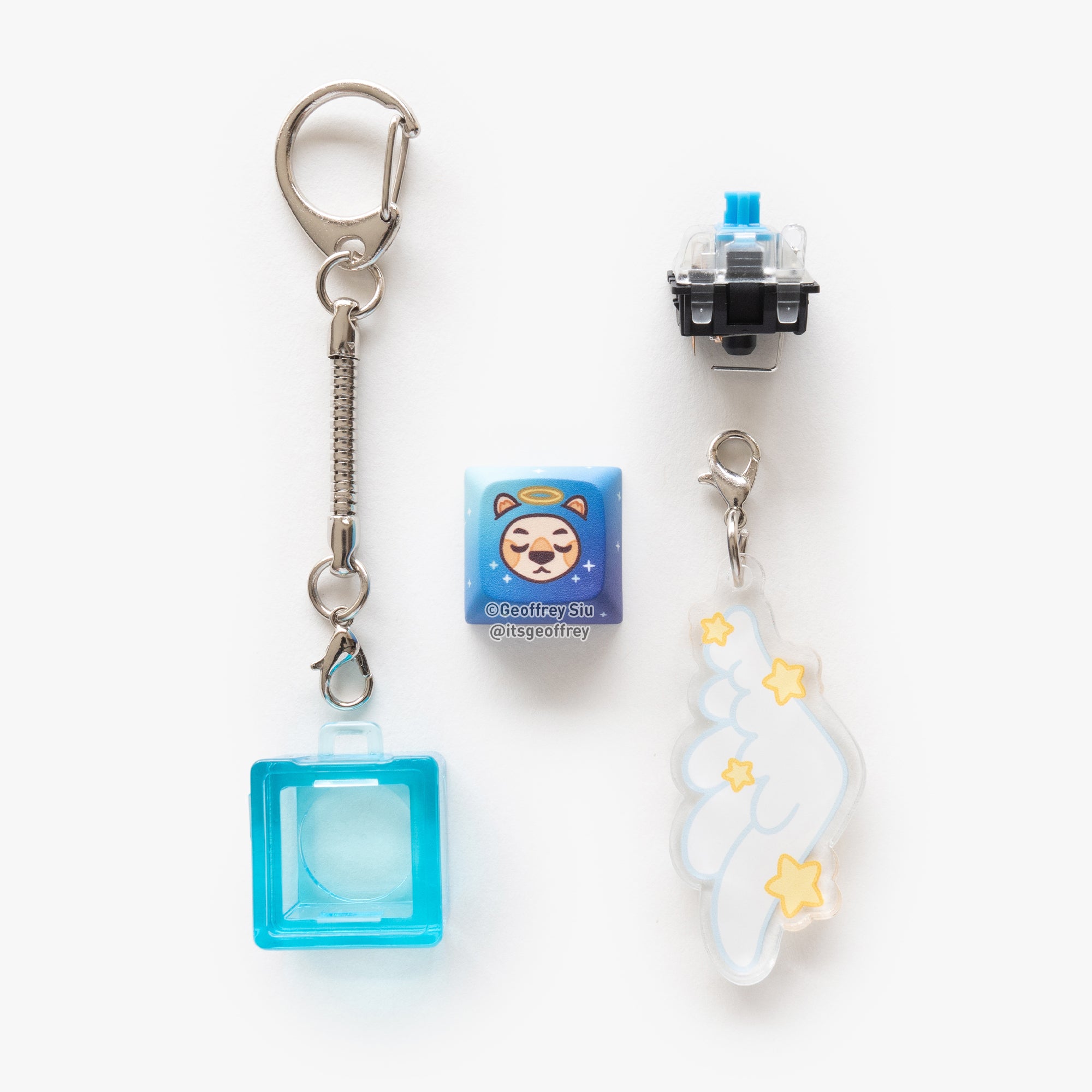 Lion Clicky Keychains Series