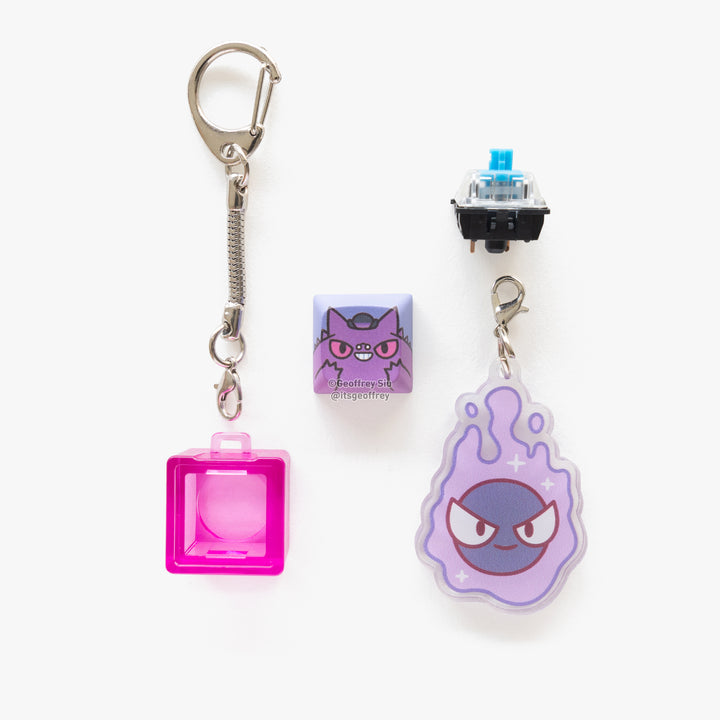 Gengarious Clicky Keychain