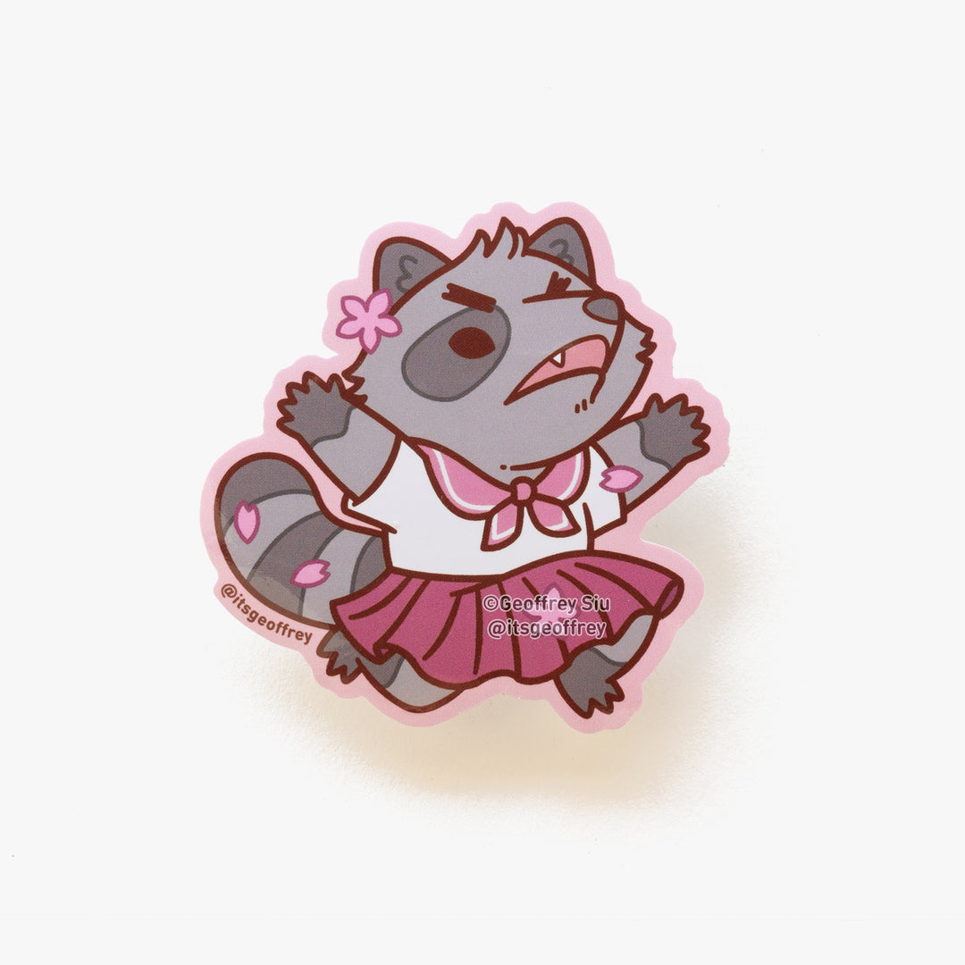 Sakura-Kun Vinyl Stickers