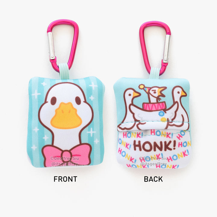 Silly Goose Microfiber Cloth Keychain