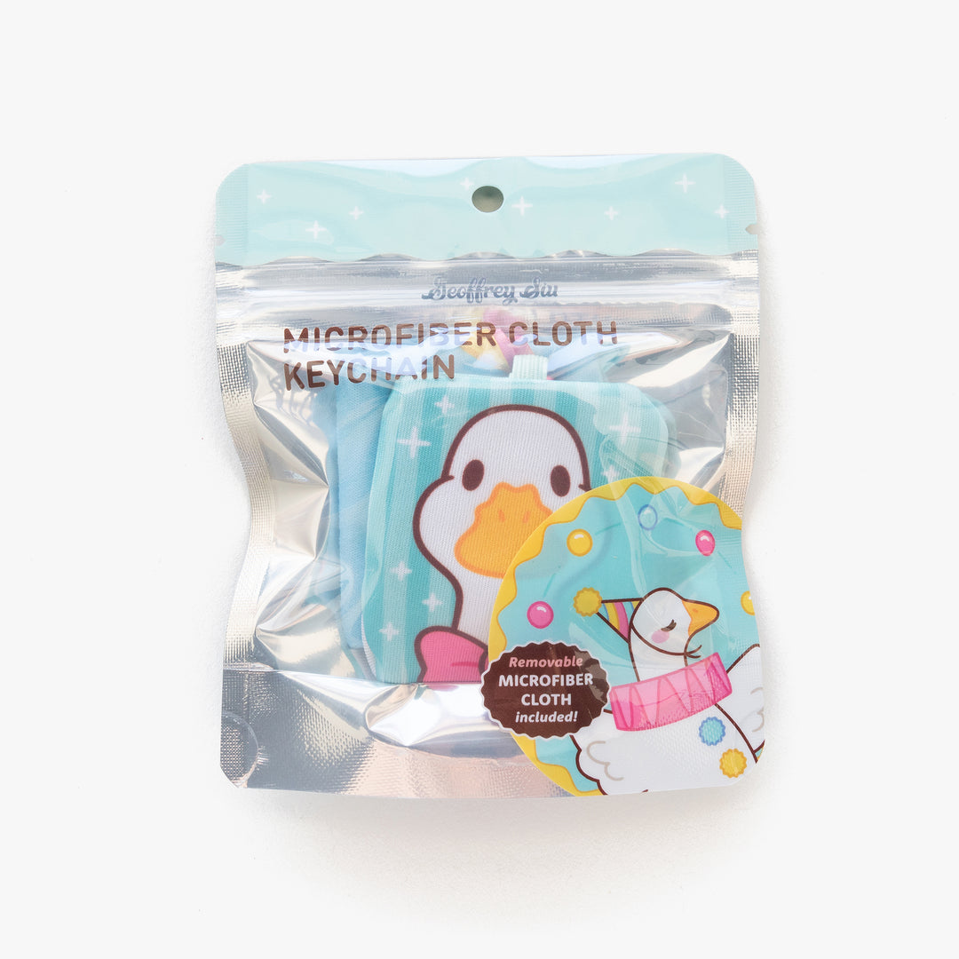 Silly Goose Microfiber Cloth Keychain