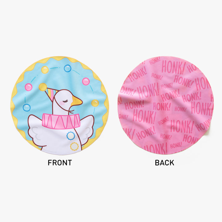 Silly Goose Microfiber Cloth Keychain