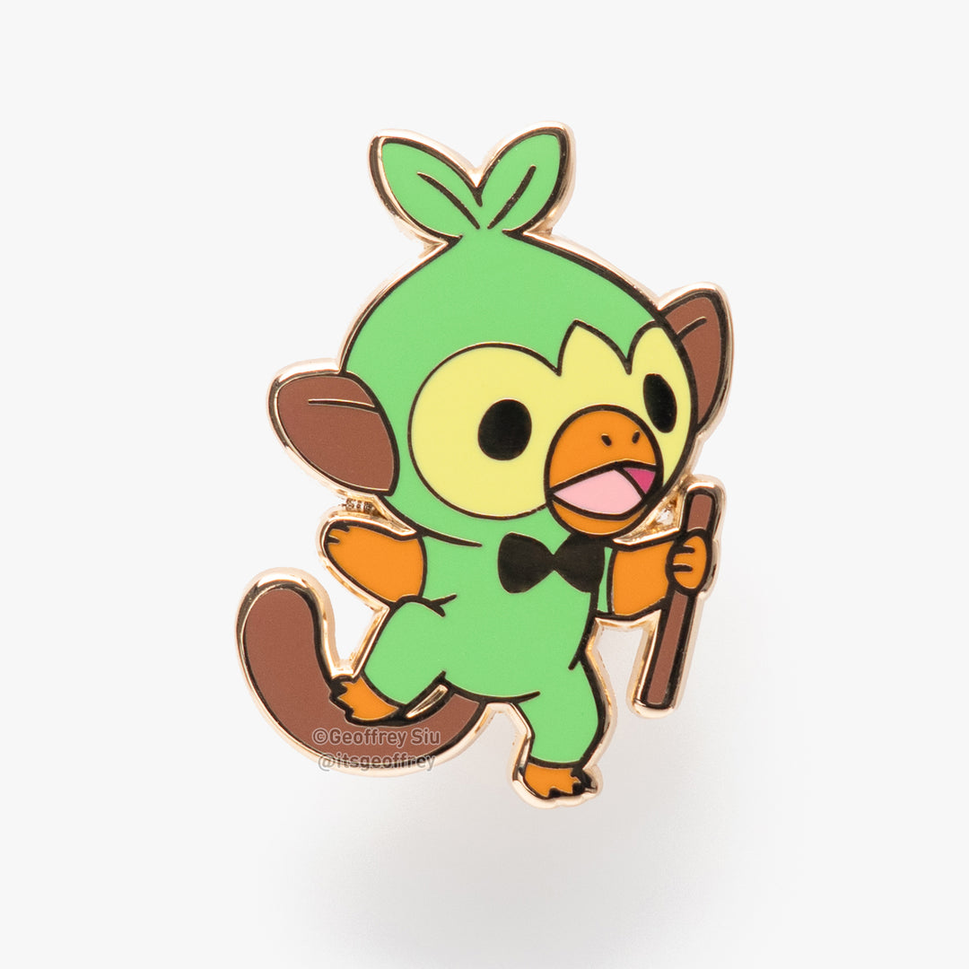 Gentlemon 8 Hard Enamel Pins