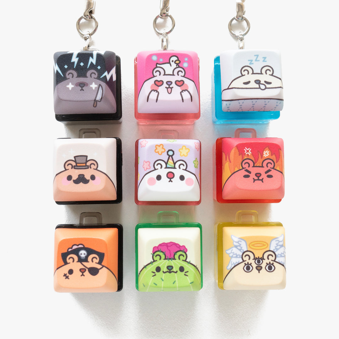 Series 1 Gummy Bear Clicky Keychain Blind Bag