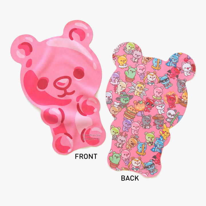 Gummy Bear Microfiber Cloth Keychain