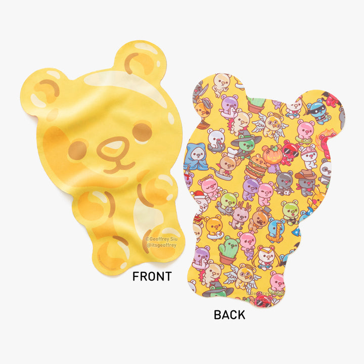Gummy Bear Microfiber Cloth Keychain