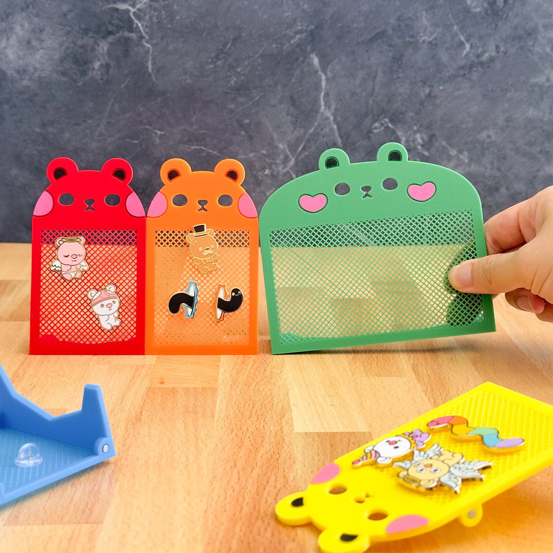 XL Gummy Bear Enamel Pin Display