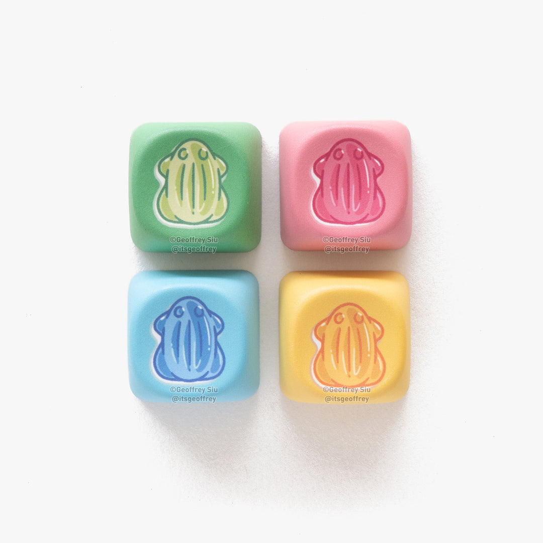 MOA Gummy Frog Key Cap Set (4pcs)