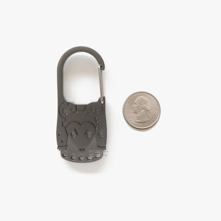Cherry 'Possum Carabiners (2.9")