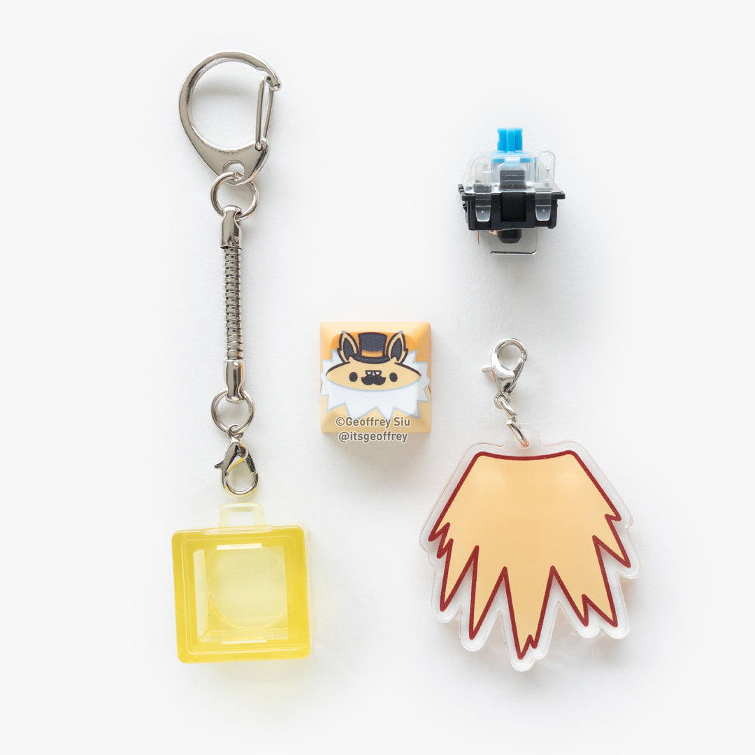 Teaveelution Clicky Keychains – Geoffrey Siu Art LLC