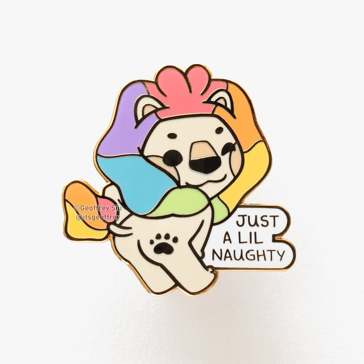 Naughty Adam Hard Enamel Pin