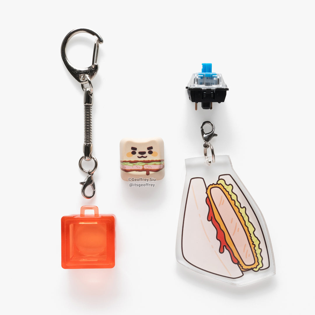 MAO Konbini Clicky Keychains