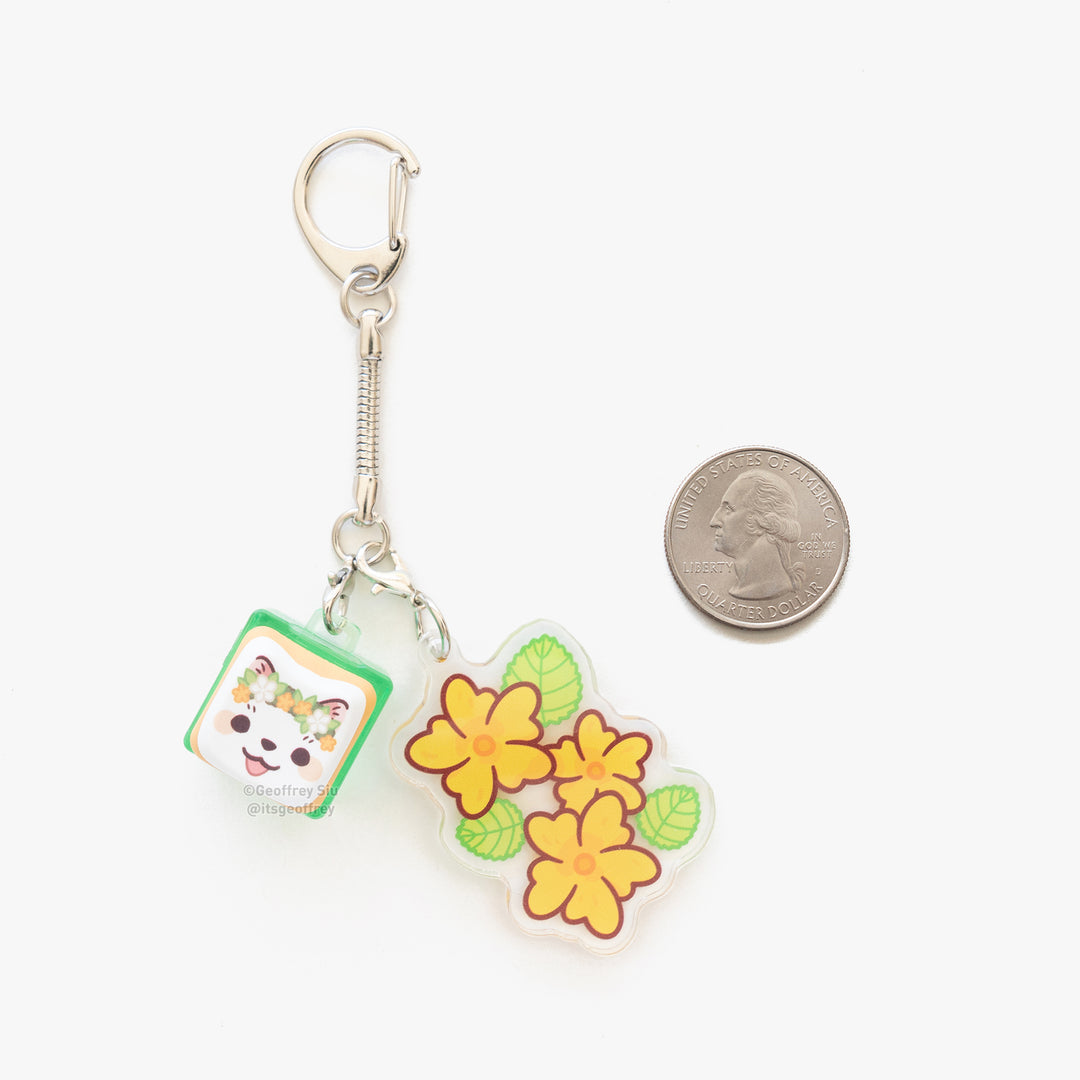 Lei Po'o Cat Clicky Keychain (Made in Hawaii Festival Exclusive)