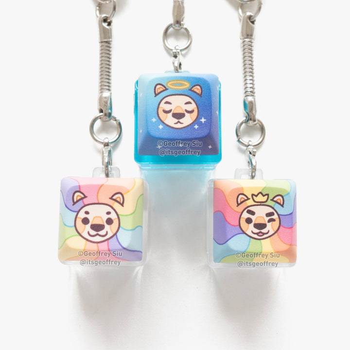 Lion Clicky Keychains Series