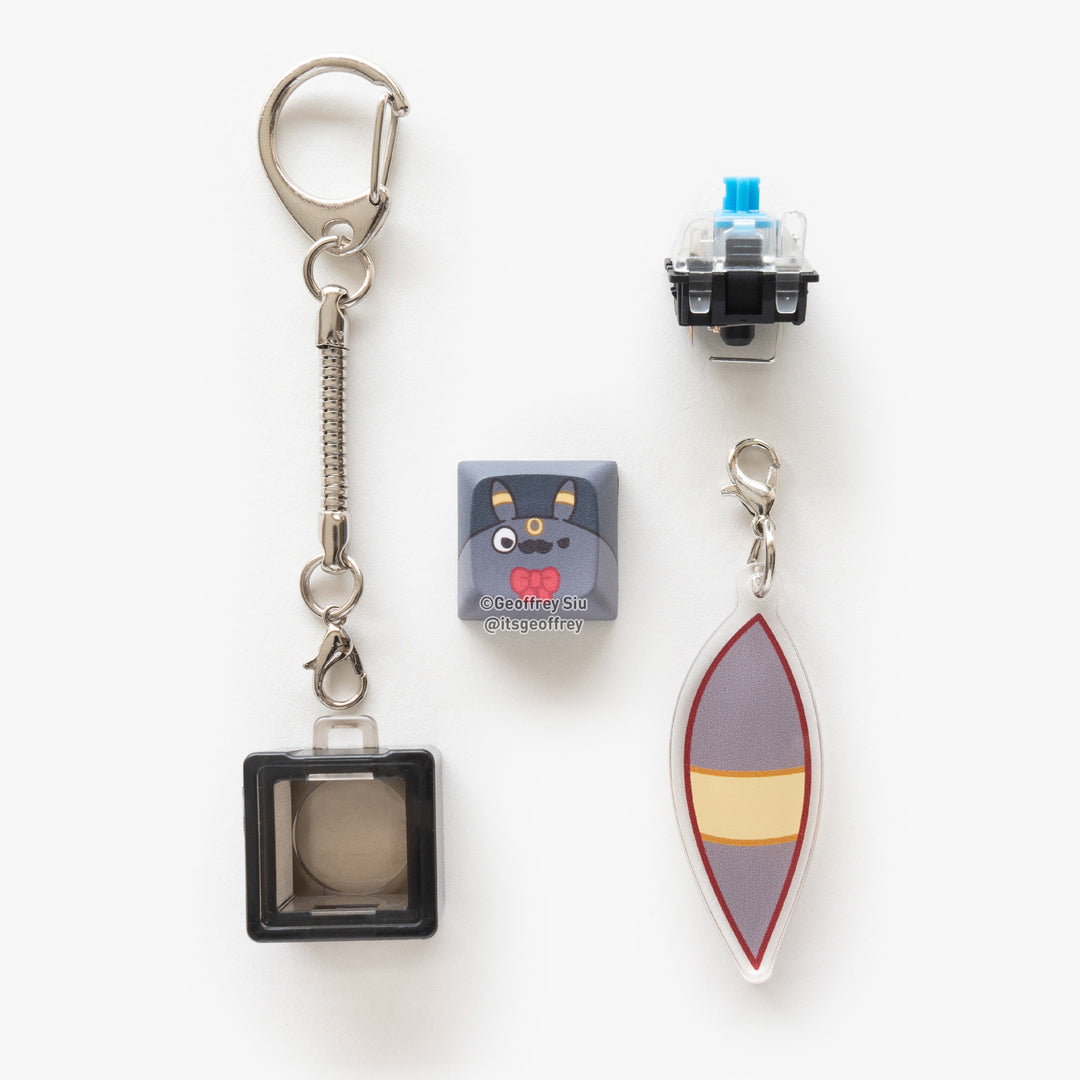 Teaveelution Clicky Keychains – Geoffrey Siu Art LLC