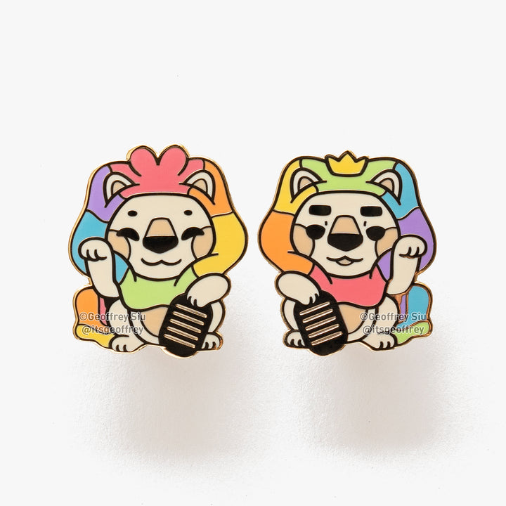 Maneki Adam & Steve Hard Enamel Pins