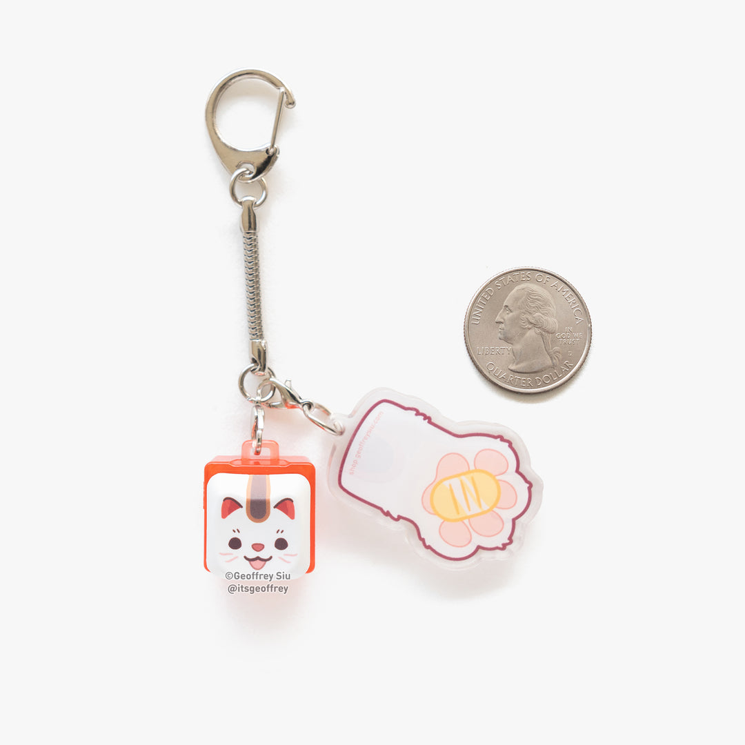 MAO Maneki Neko Clicky Keychain