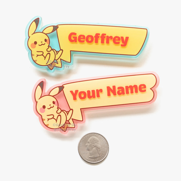 Personalized Pika Name Tag (Limited Edition)