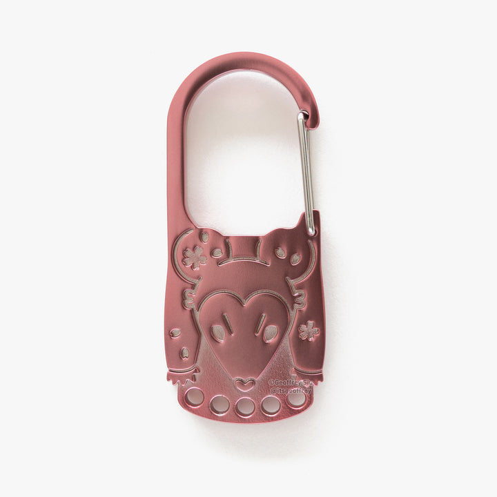 Cherry 'Possum Carabiners (2.9")