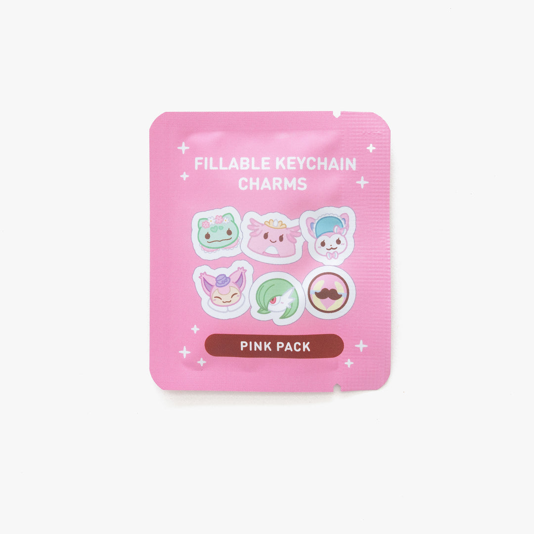 *NEW* Gentlemon Fillable Keychain Charms Blind Booster Packs