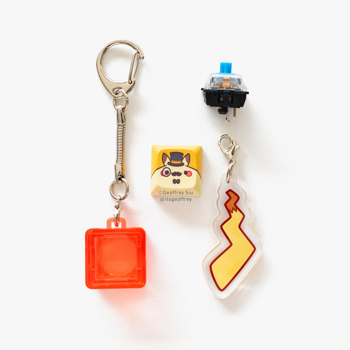 Piquitechu Clicky Keychain