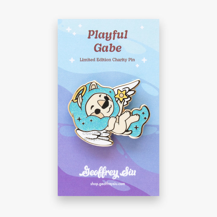 Playful Gabe Hard Enamel Pin (Limited Edition)