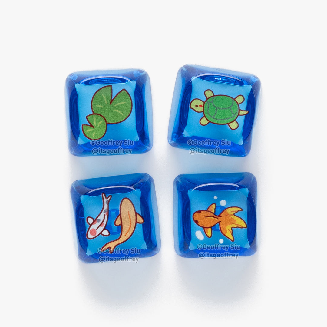 Pond Individual Key Caps
