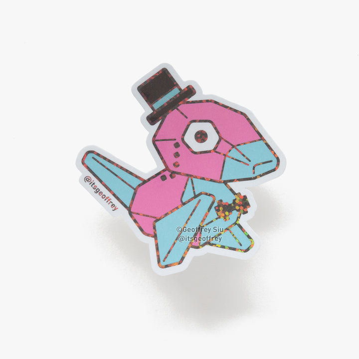 Poryglam Holographic Glitter Sticker (Limited Edition)