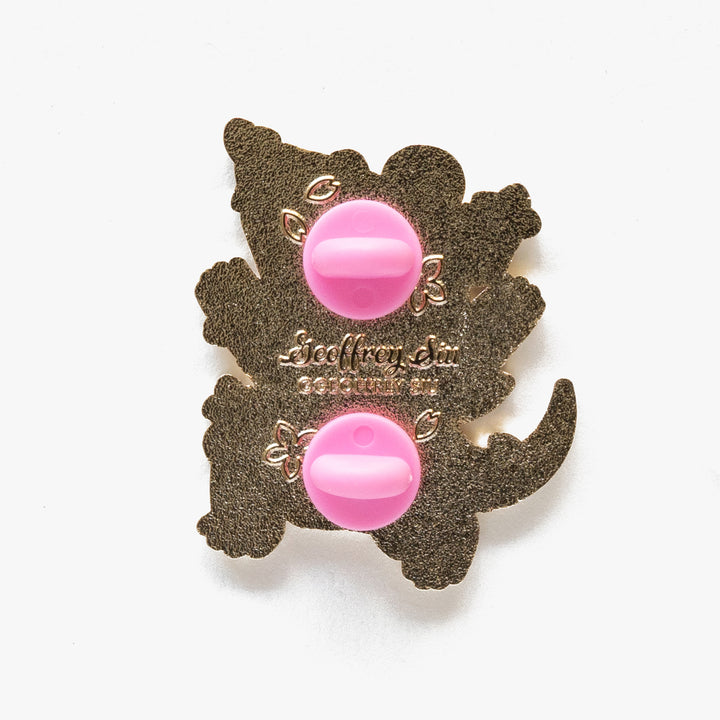 Cherry 'Possum-Chan Hard Enamel Pins