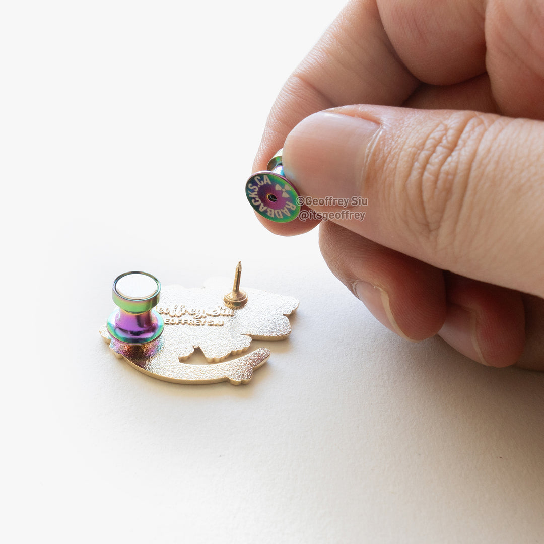 Magnetic Pin Clutches (Rad Backs)