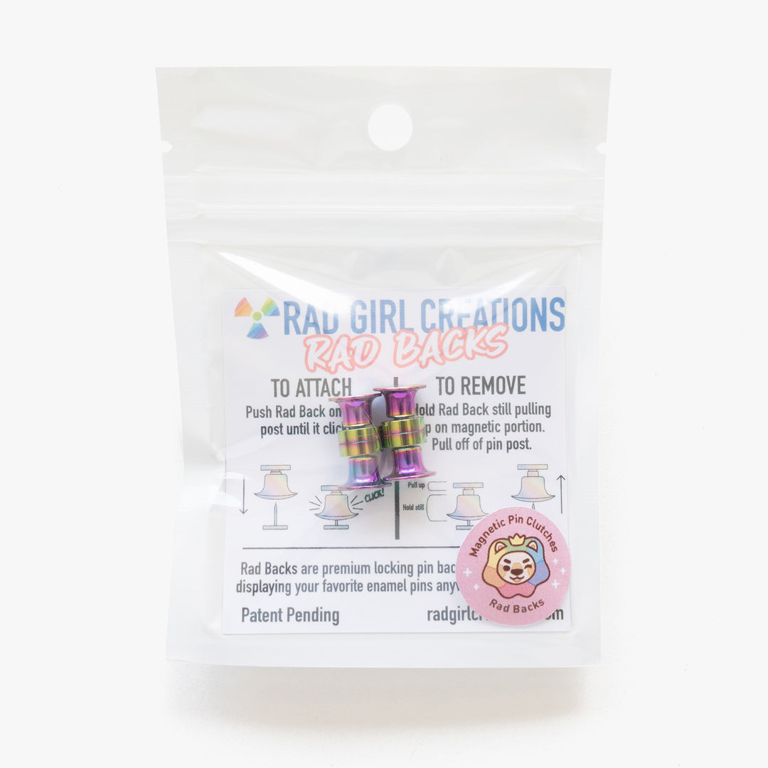 Magnetic Pin Clutches (Rad Backs)