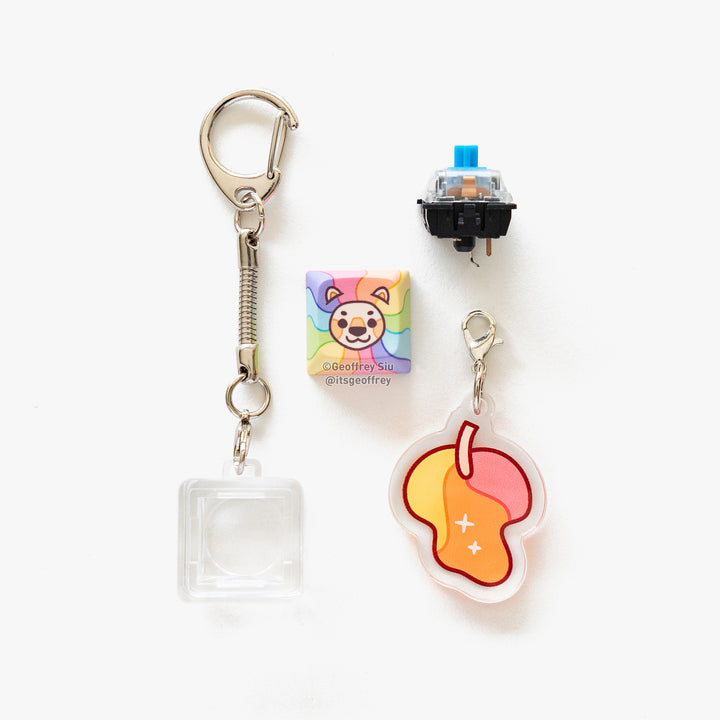 Lion Clicky Keychains Series