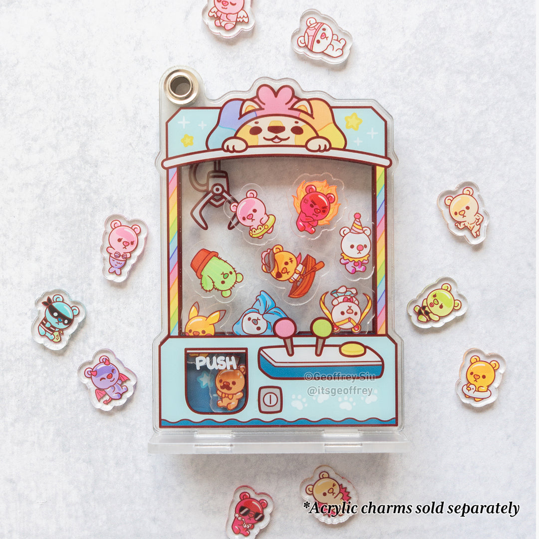 Rainbow Lion Acrylic Shaker Standee