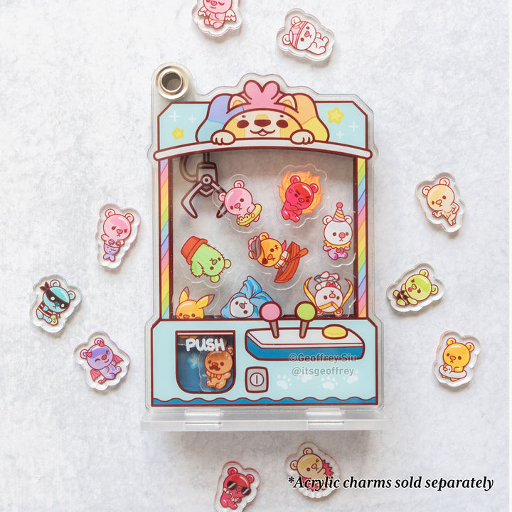 Rainbow Lion Acrylic Shaker Standee
