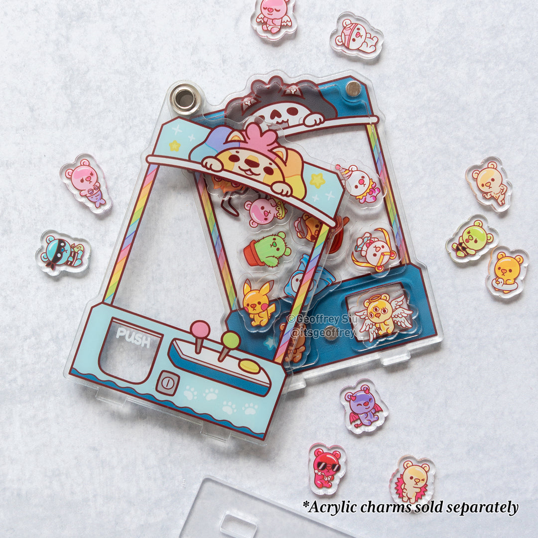 Rainbow Lion Acrylic Shaker Standee