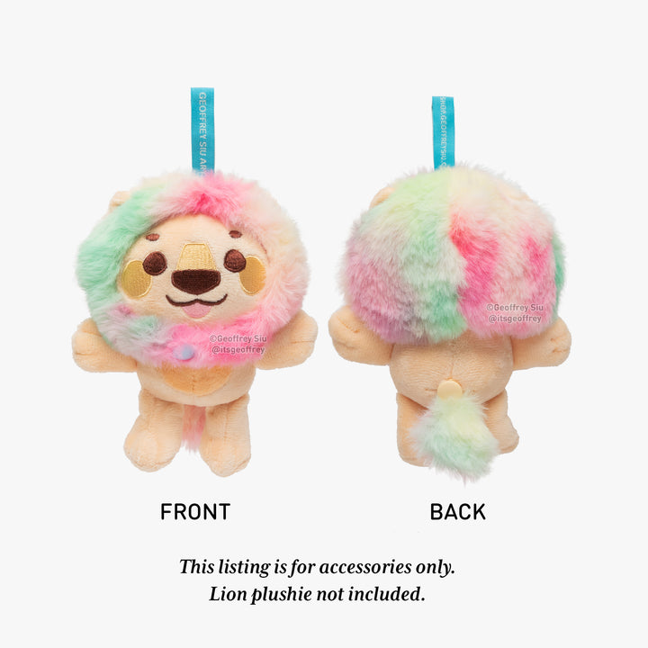 Rainbow Hat Plushie Keychain (No Plush)