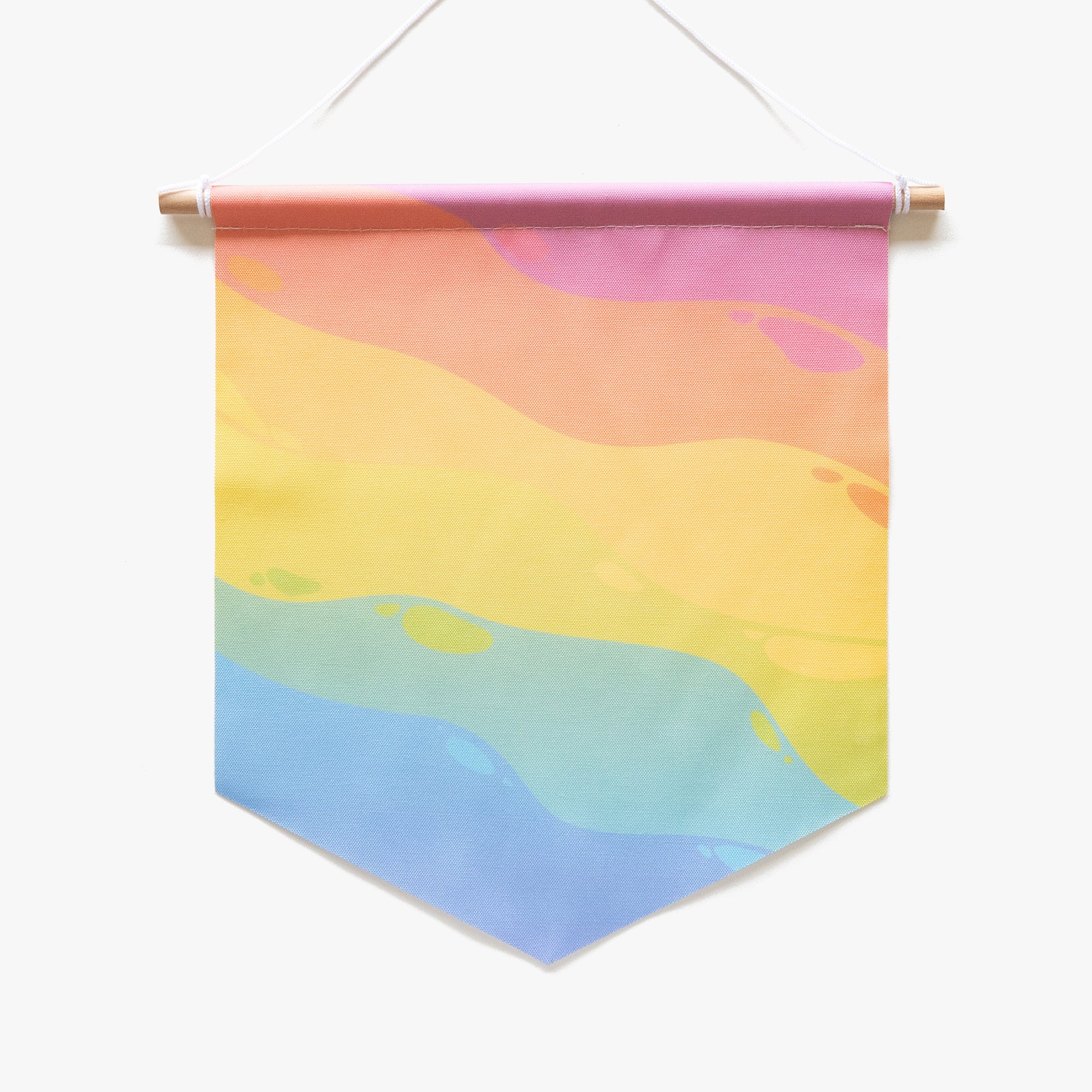 Rainbow Pin Flag