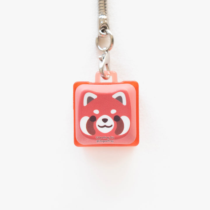 MAO Red Panda Clicky Keychain