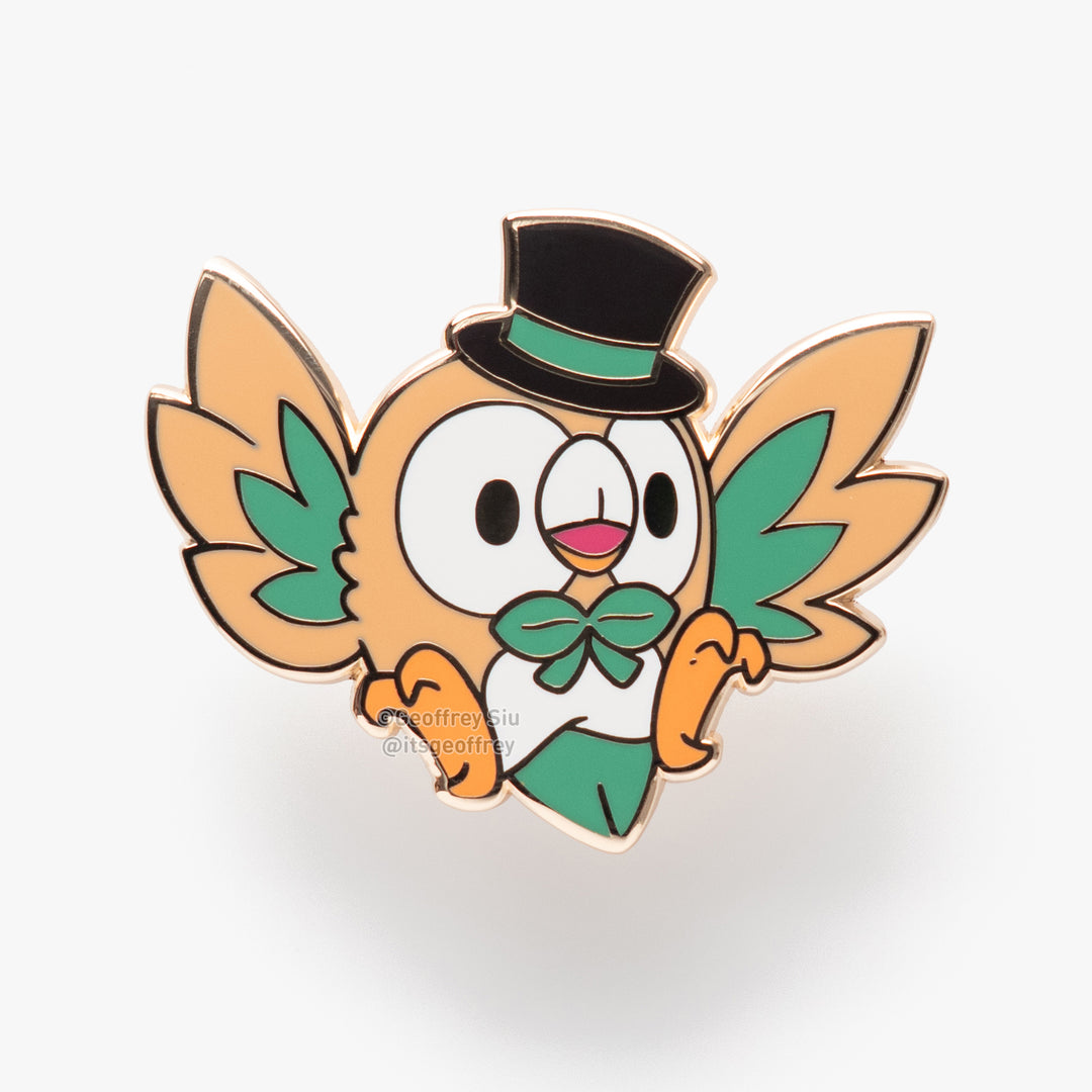 Gentlemon 7 Hard Enamel Pins