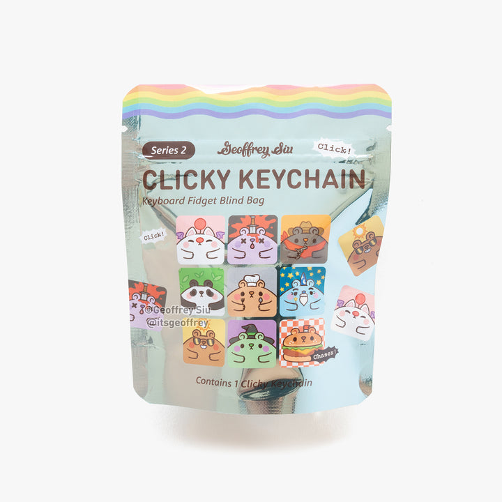 Series 2 Gummy Bear Clicky Keychain Blind Bag