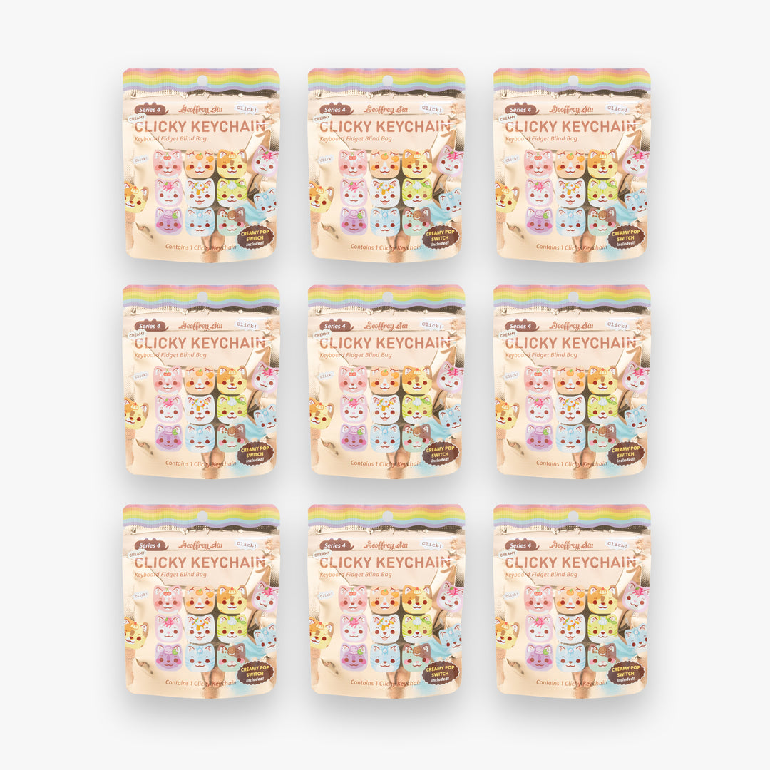 Clicky Keychain Blind Bag Master Sets