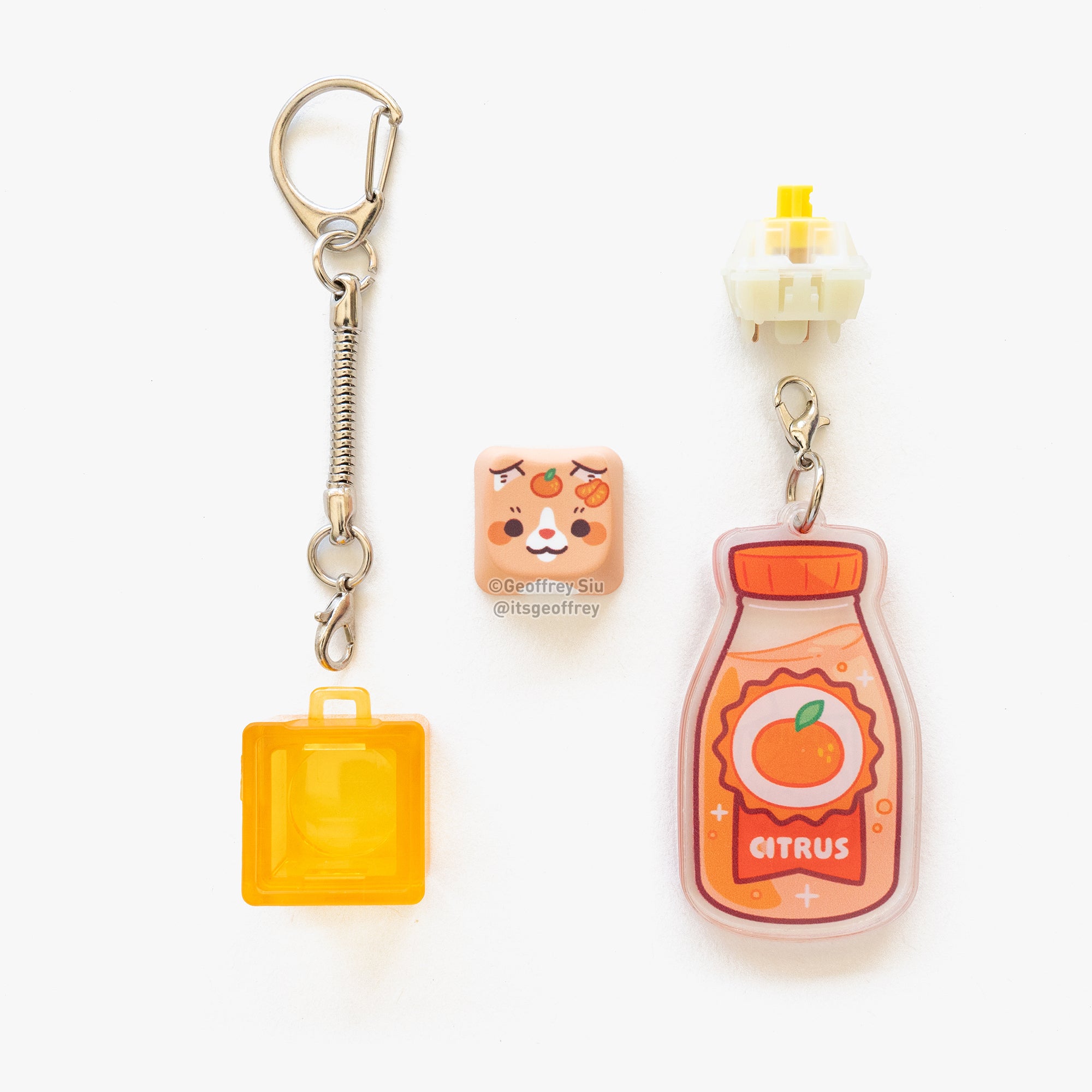 Series 4 Creamy Clicky Keychain Blind Bag