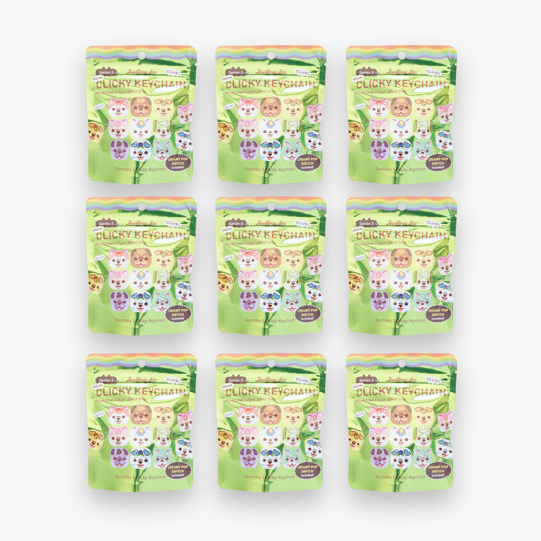 Clicky Keychain Blind Bag Master Sets