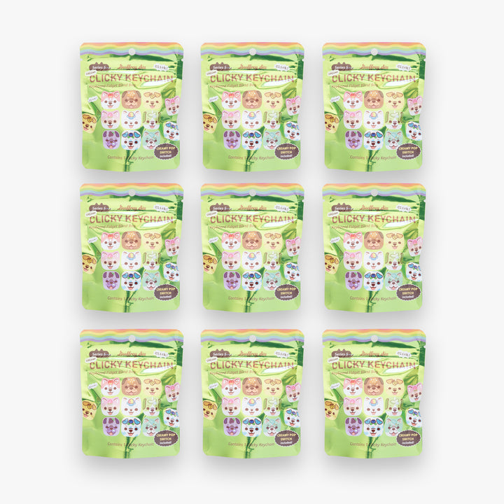 Clicky Keychain Blind Bag Master Sets