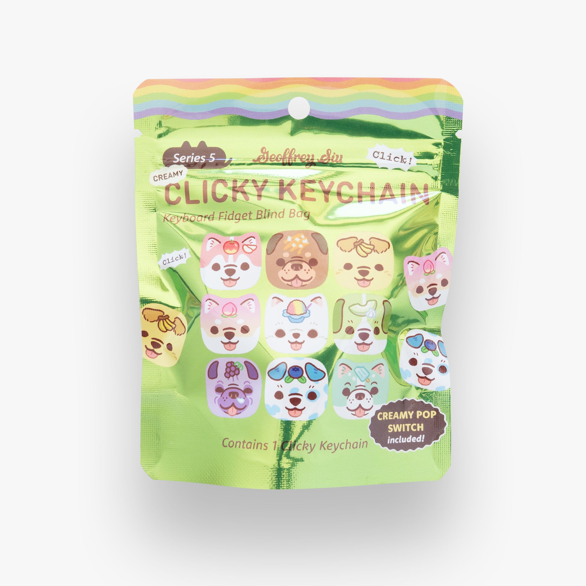 Series 5 Creamy Clicky Keychain Blind Bag – Geoffrey Siu Art LLC