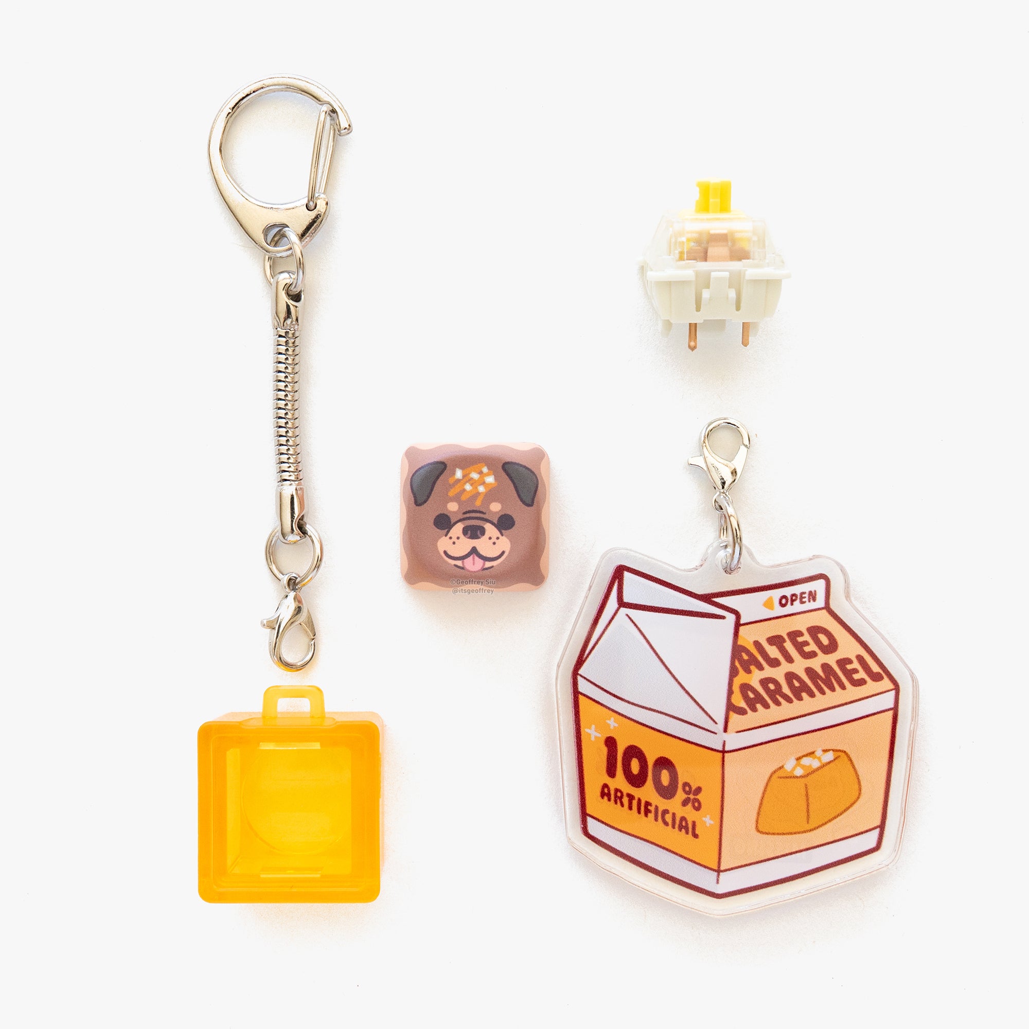 Series 5 Creamy Clicky Keychain Blind Bag – Geoffrey Siu Art LLC