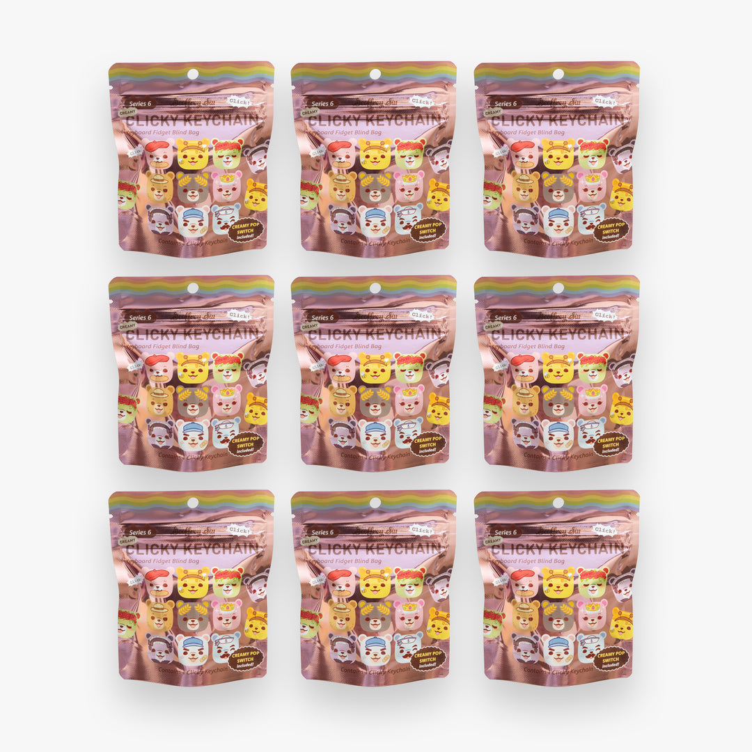 Clicky Keychain Blind Bag Master Sets