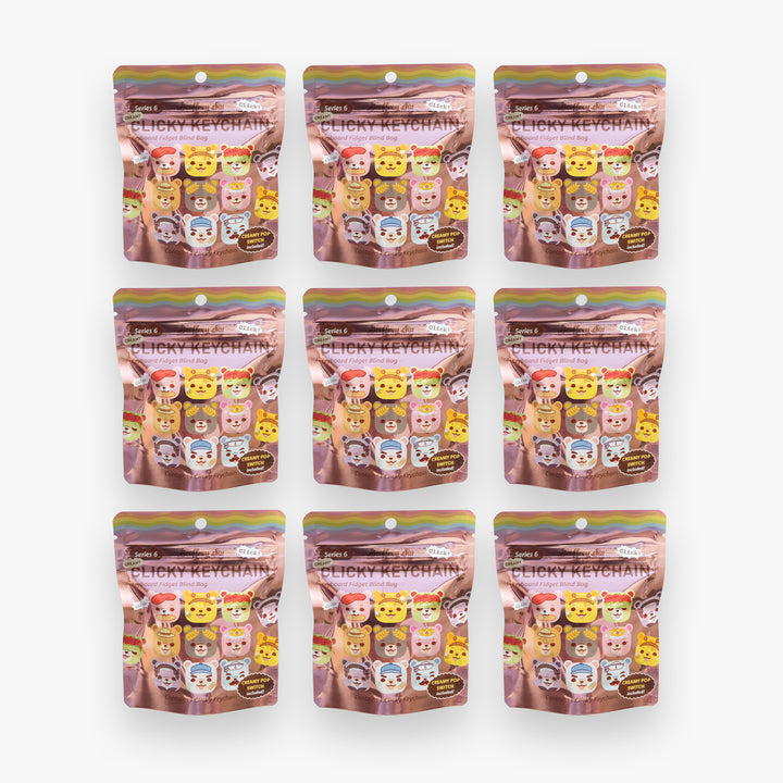 Clicky Keychain Blind Bag Master Sets