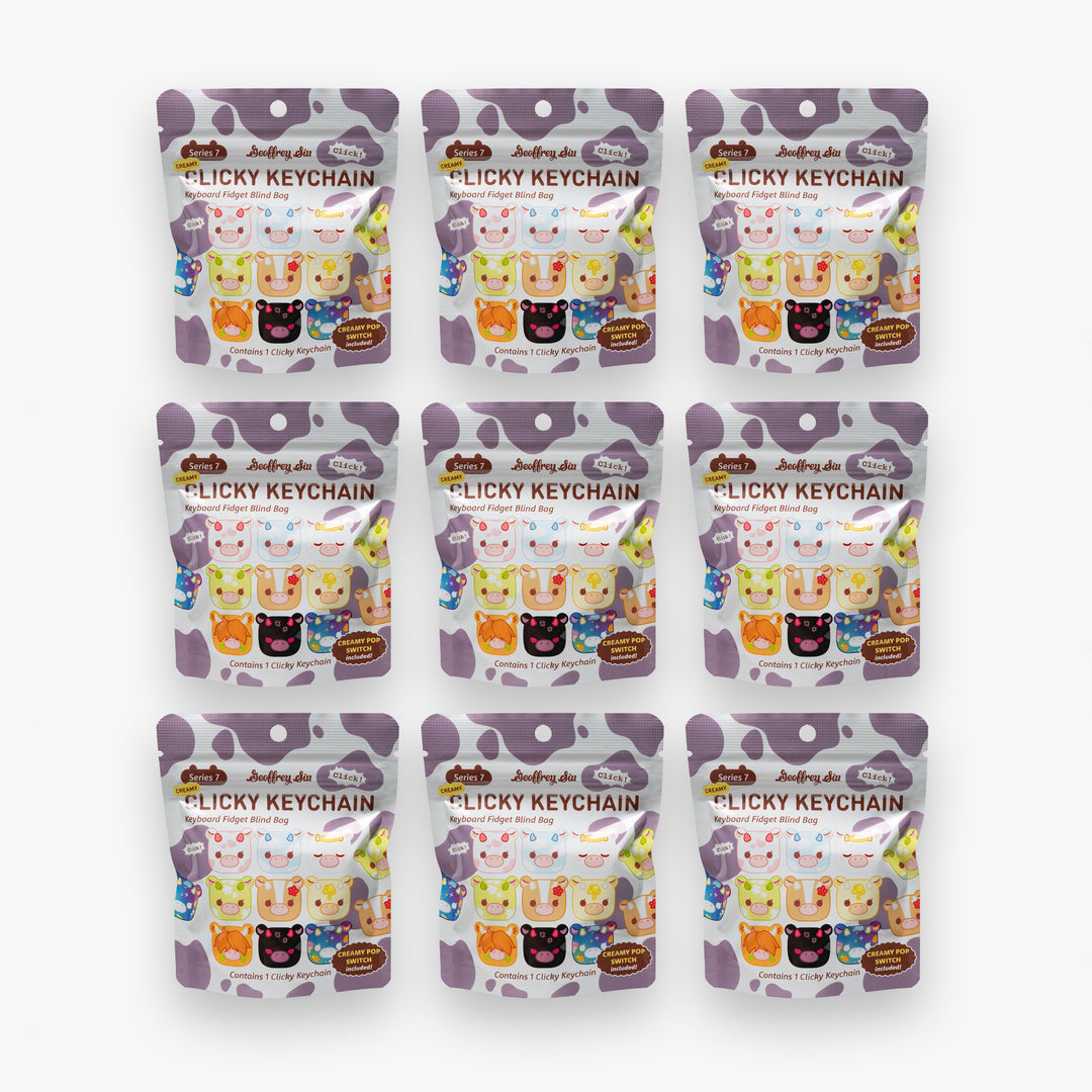 Clicky Keychain Blind Bag Master Sets